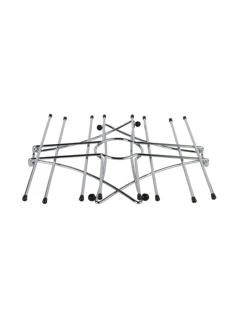 Generic - Large Stainless Steel Folding Decanter and Glass Dryer-Silver - Image 1