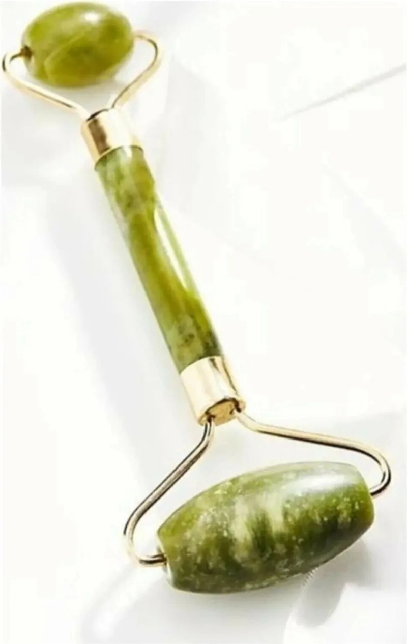Mobee Jade Roller 2-Pack Jade Stone Facial Massager