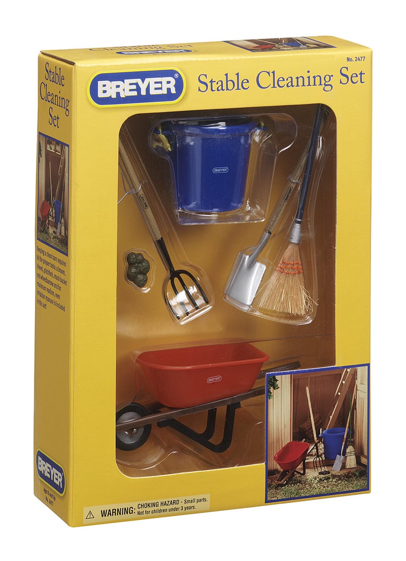 Breyer Traditional Stable Cleaning Set (1:9 Scale) - Image 2