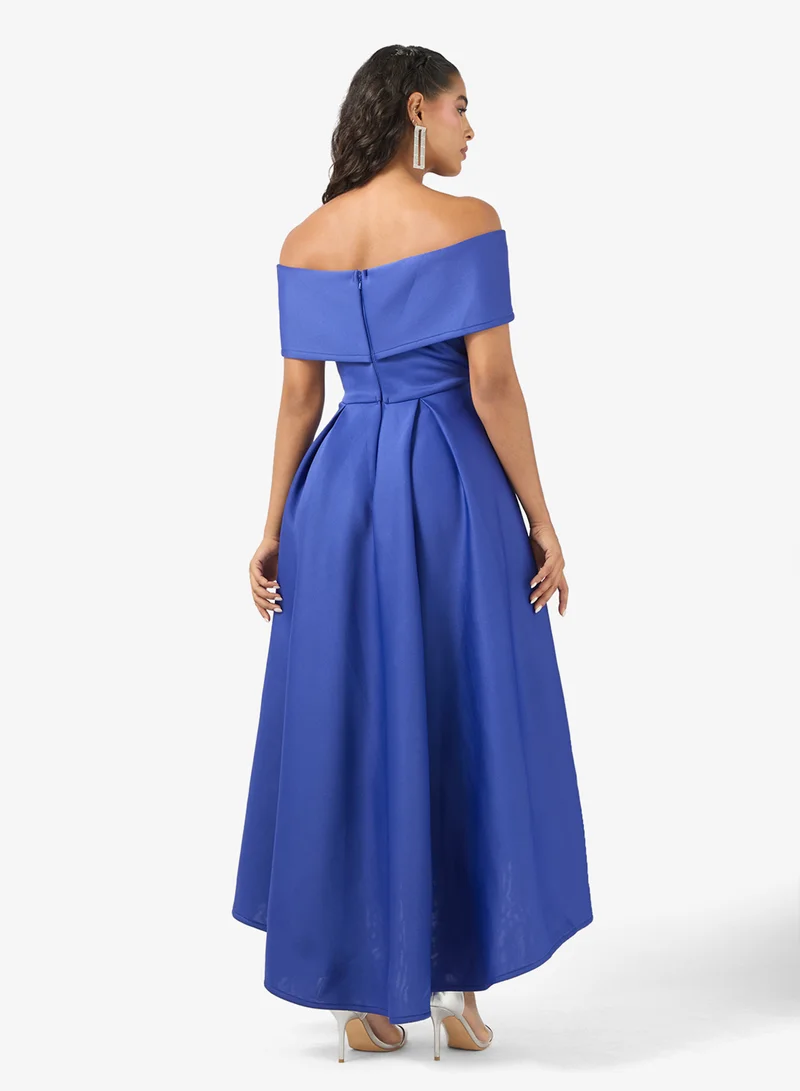 Ella Limited Edition Off-Shoulder Midi Dress