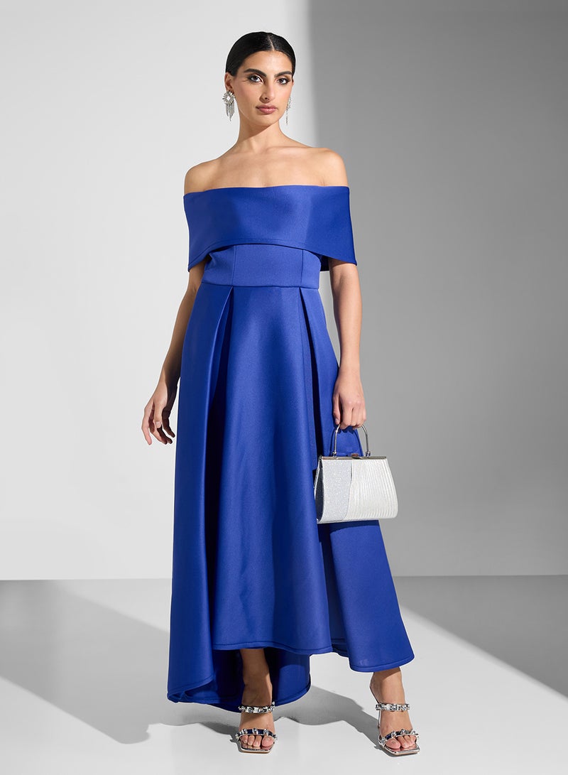 Ella Limited Edition Off-Shoulder Midi Dress  - Image 4