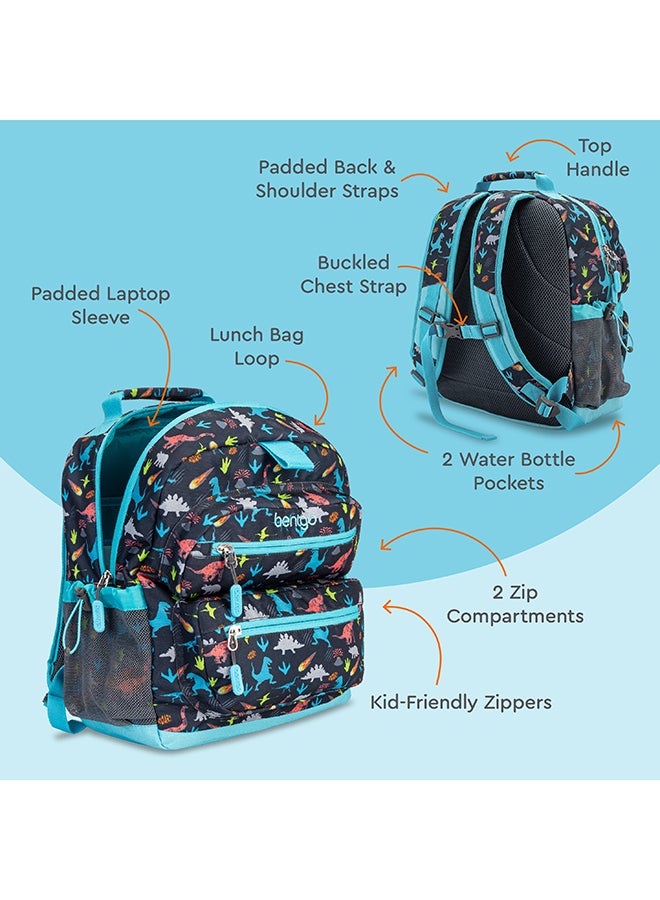 Bentgo حقيبة ظهر مدرسية للأطفال - دينو - Image 2