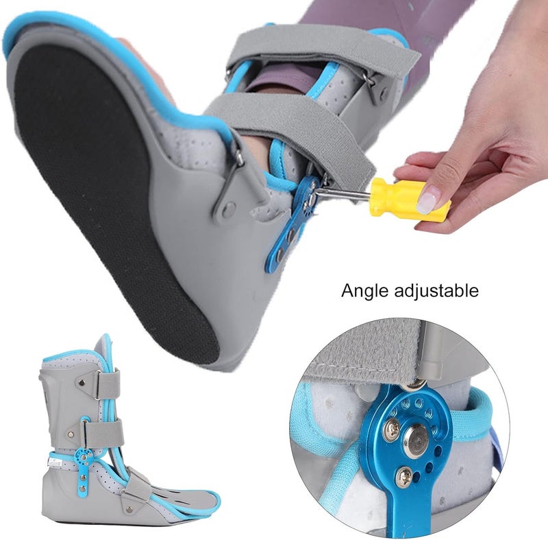 cheekyglo Walking Boot for Sprained Ankle, Ankle Support Stabilizer Brace Adjustable Angle 360 Protection Breathable Foot Drop Fixation Splint Brace Leg Support Brace Fits Right or Left Foot(Left Foot)Left Foot - Image 2