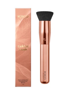 KIKO MILANO Golden Oasis Face 05 Round Foundation Brush 01  - Image 1