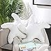 Fumete Starfish Pillow Beach Starfish Shaped Throw Pillows 20 Stuffed Animal Cute Plush Coastal Decor Ocean Star Pillow Plush Cushion for Bedroom Living Room Sofa CouchWhite2 Pcs - Image 3