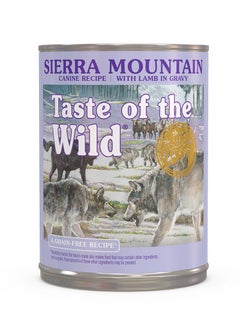 Taste of the Wild 390g of Sierra Mountain Canine Formula With Lamb in Gravy for Dogs  - Image 1