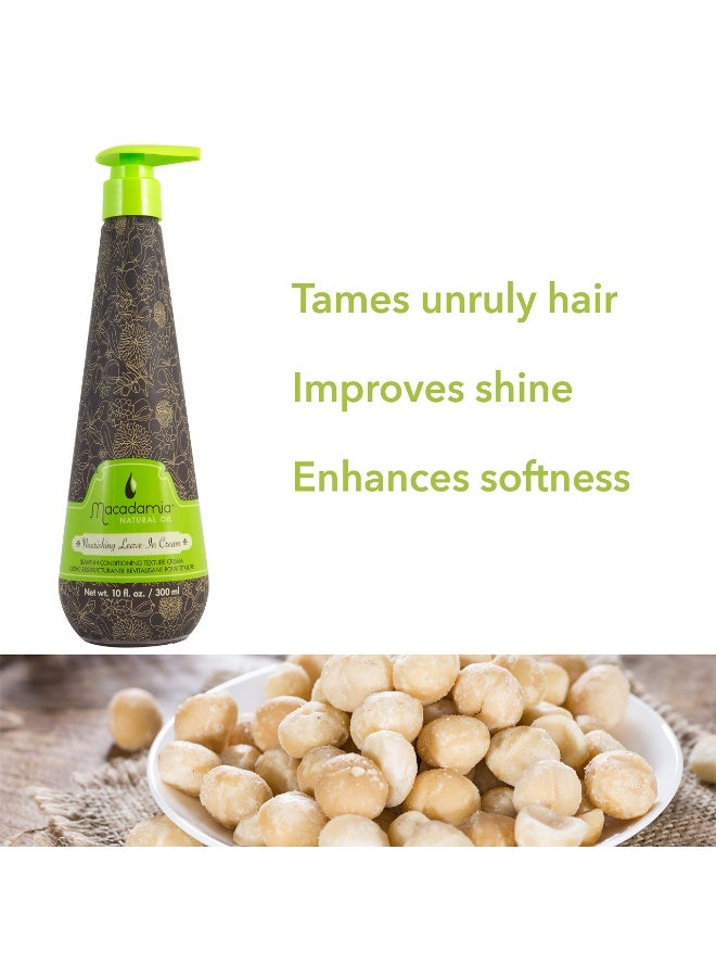 Macadamia Professional Macadamia Natural Nourishing Leave-In Cream, 300ml - Image 4