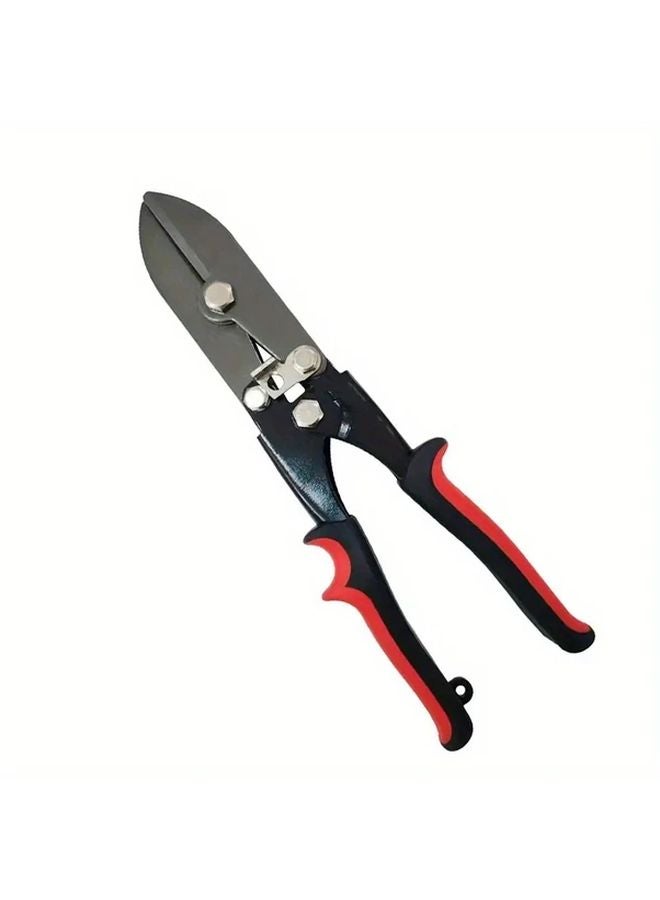 Heavy Duty 5 Blade Sheet Metal Crimper Steel Tube Reduction Plier Manual Duct Tool 1pc - Image 1