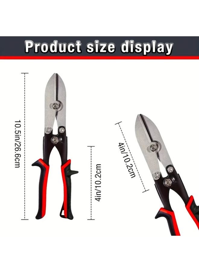 Heavy Duty 5 Blade Sheet Metal Crimper Steel Tube Reduction Plier Manual Duct Tool 1pc - Image 4