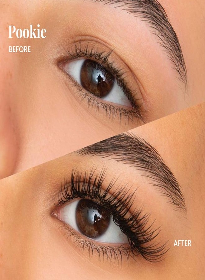 NOAK Eye to Eye 3D False Eyelashes - Pookie | Lightweight, Reusable Natural Lashes | Comfortable Wear with Flexible Band | Easy to Apply | Soft Volume Everyday Lash Look - Image 3
