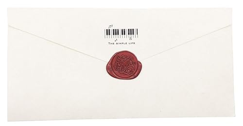 T-shin Vintage Retro Classical Wax Sealing Stamp Arts Crafts Romantic Symbol Wax Seal Stamp Metal Stamp Fancy Greetings for Wedding Invitation Letter (Gold-Thank You) - Image 3