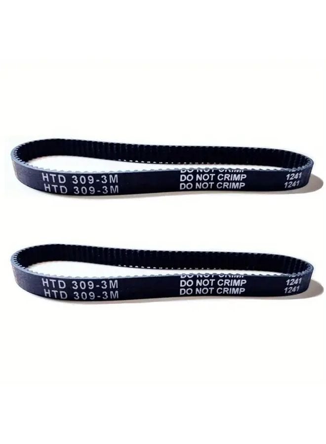 2Pcs HTD 3M 309 Rubber Polyurethane Synchronous Belt For Edge Cutter - Image 1