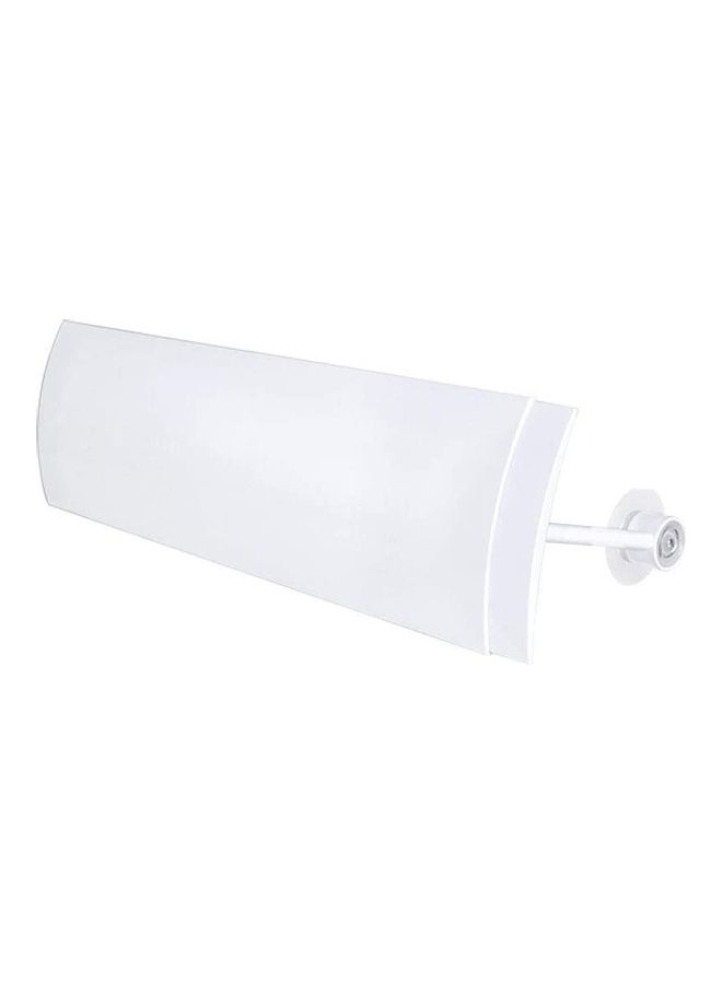 حاجب هوائي قابل للتعديل لمنع التهوية المباشرة من جهاز التكييف J6 أبيض - Image 3