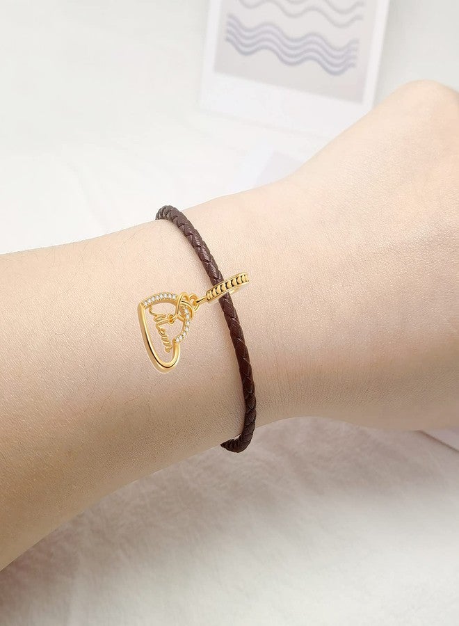 QeenseKc قلادة ذهبية على شكل قلب للأم من كوينسك، هدية مثالية لعيد الأم، مناسبة لأساور وقلادات باندورا. - Image 5