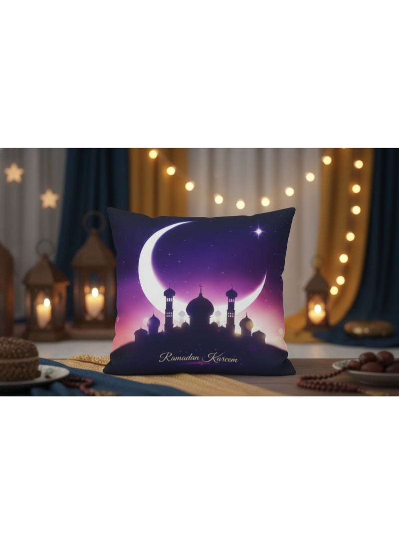 2 Ramadan cushions, pillowcases, large Ramadan pillows in various designs. Size: 45*45 cm - Image 1