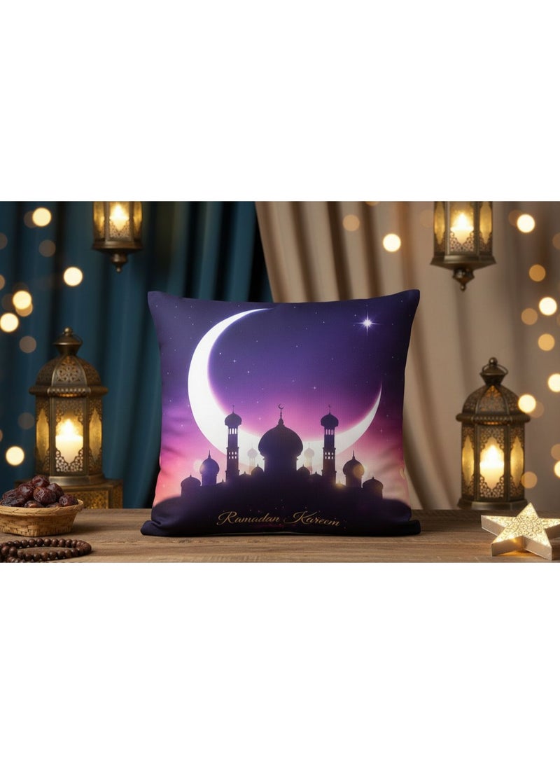 2 Ramadan cushions, pillowcases, large Ramadan pillows in various designs. Size: 45*45 cm - Image 2