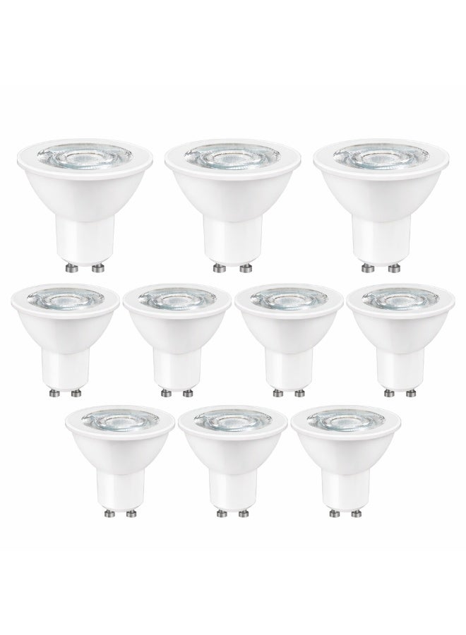 Set of 10 Dimmable LED GU10 Bulbs 6W 3000K Warm White 500LM Ra80 220-240V – Cozy Light – Made in Germany - Image 1