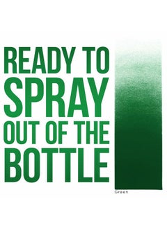 Custom Body Art 8-Ounce Green Temporary Airbrush Tattoo Body Art Paint Alcohol Based  - Image 2