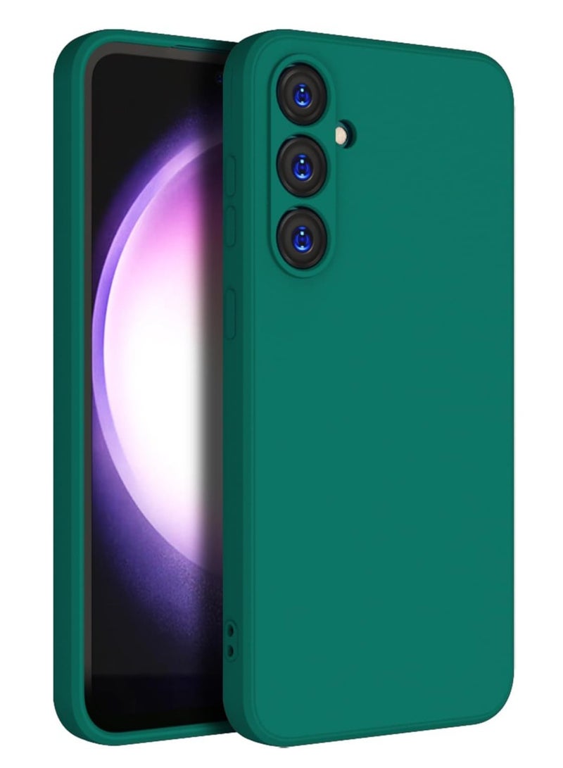 MIGOFAST Samsung Galaxy A16 2024 Soft Tpu Flexible Silicone Jelly Slim Back Cover Shockproof Protective Case designed for Samsung Galaxy A16 Green - Image 1