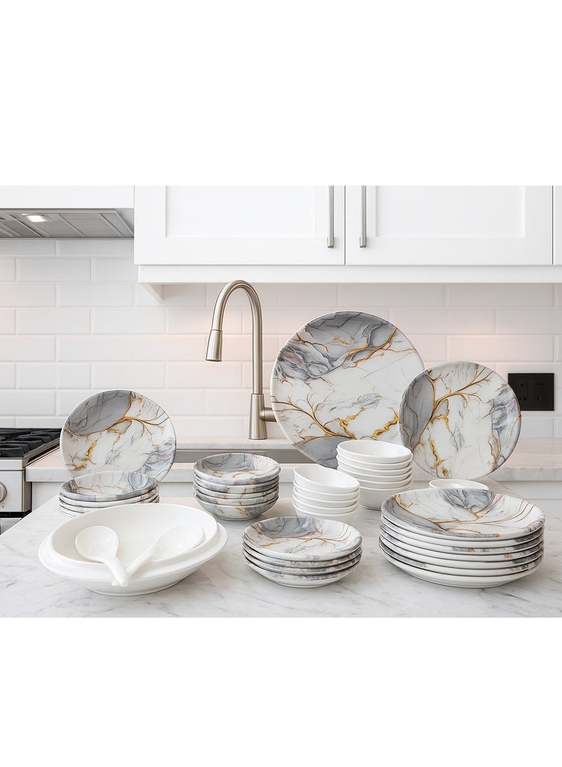 دريم طقم ميلامين 40 قطعة - Image 1