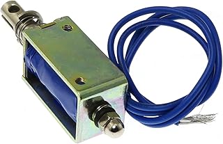 RLECS RLECS JF-0730B 24V 1A 5N Push Pull Type Open Frame Solenoid Electromagnet  - Image 1