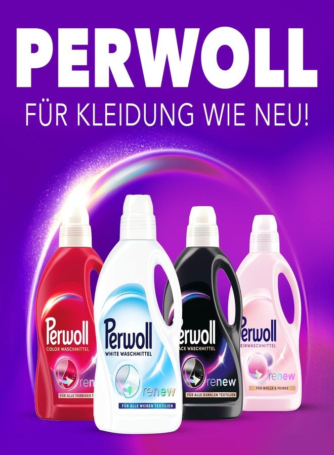 Perwoll White Detergent (1 x 27 Wash Loads) Mild Detergent | Gently Cleans and Renews Whites and Fibers | For All White Textiles - With Triple-Renew Technology - Image 5