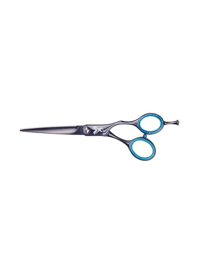 Cricket Shear Xpressions 5.75" Professional Hair Cutting Scissors - Barber Scissors, Japanese Stainless Steel, Comfort Silencer, Ideal for Stylists and Home Use, Greyzilla  - Image 1