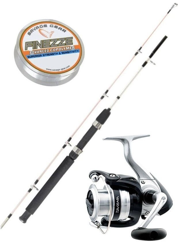 Daiwa - Strikeforce 4000 - Capri 150CM Boat Fishing Rod Set - Image 1