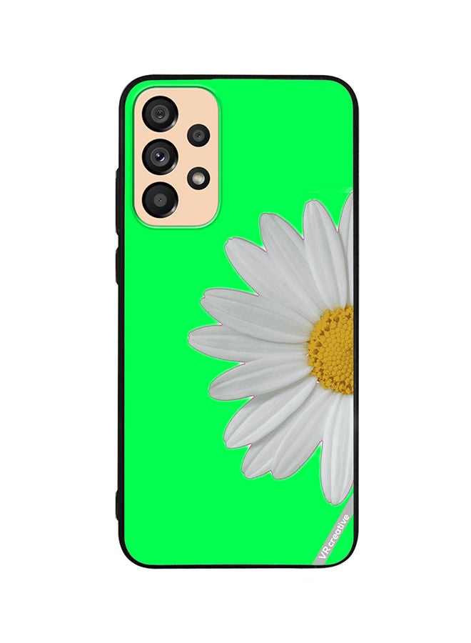 VR CREATIVE Protective Case Cover For Samsung Galaxy A73 5G Daisy Design Multicolour - Image 1