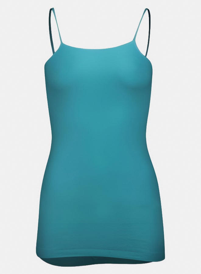 Silvy Lycra Lolita Solid Tank Top For Women - Image 1