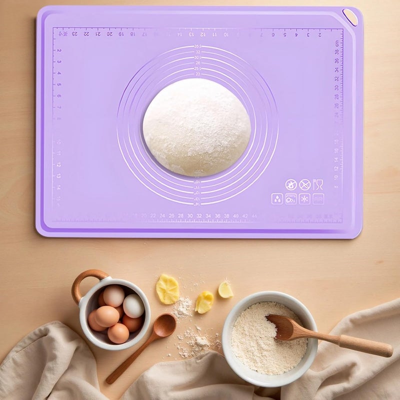 Non-Stick Silicone Pastry Mat 60 X 80 Cm, Measurement for Baking - Image 2