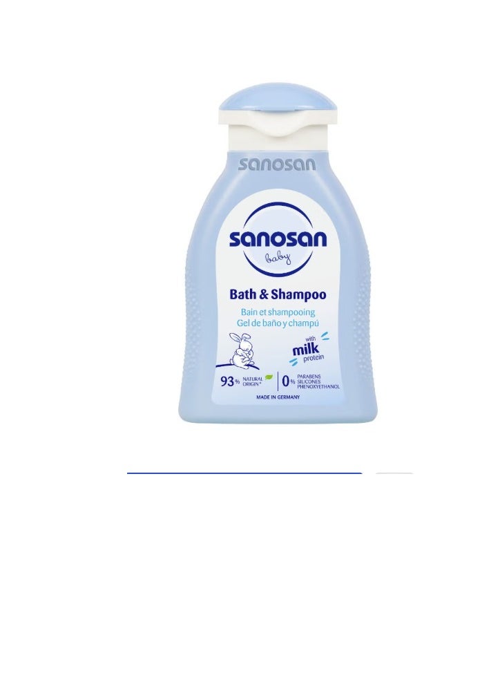 sanosan Sanosan Baby Bath & Shampoo 100 Ml 