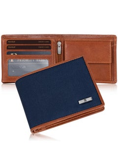 HORNBULL HORNBULL Carlos Tan Wallet for Men | Stylist Mens Wallet with RFID Blocking | Wallet Men Genuine Leather | Gift for Men  - Image 2