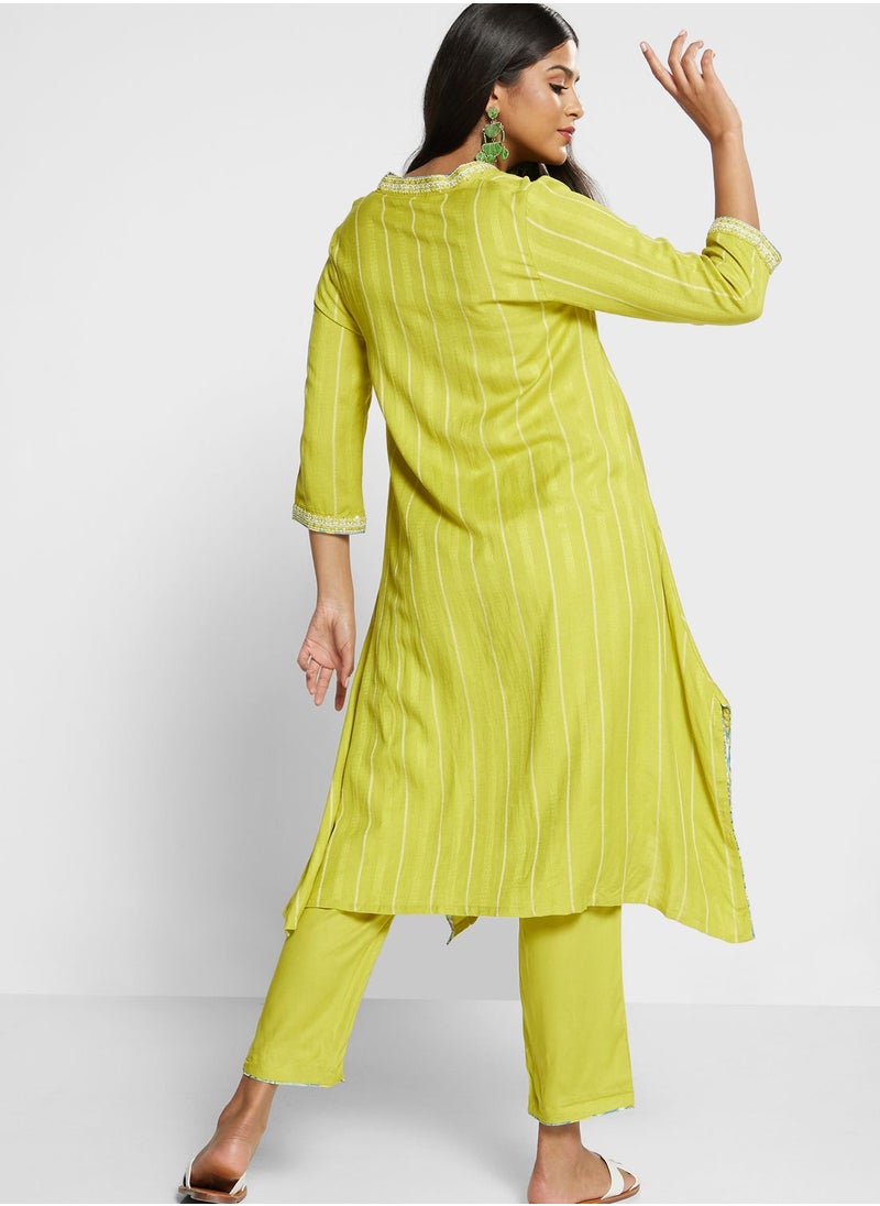 Biba Kurti with Bottom  - Image 2