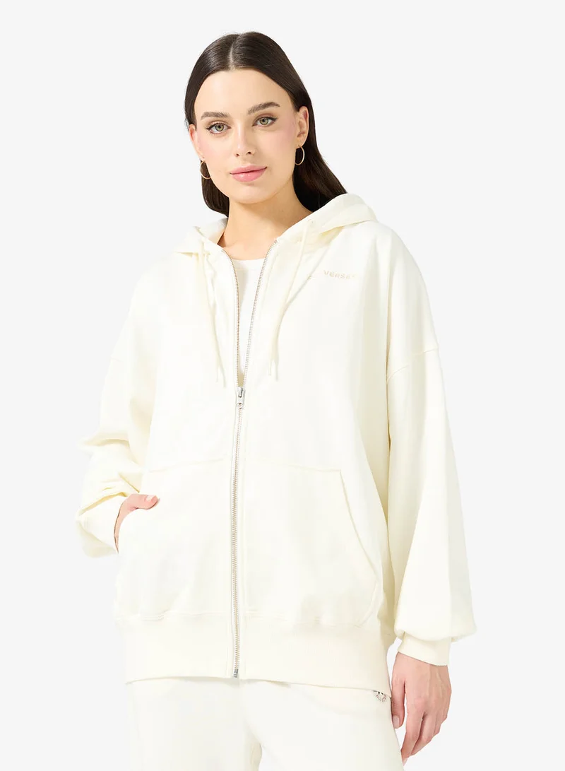 CONVERSE Oversized Full Zip Hoodie