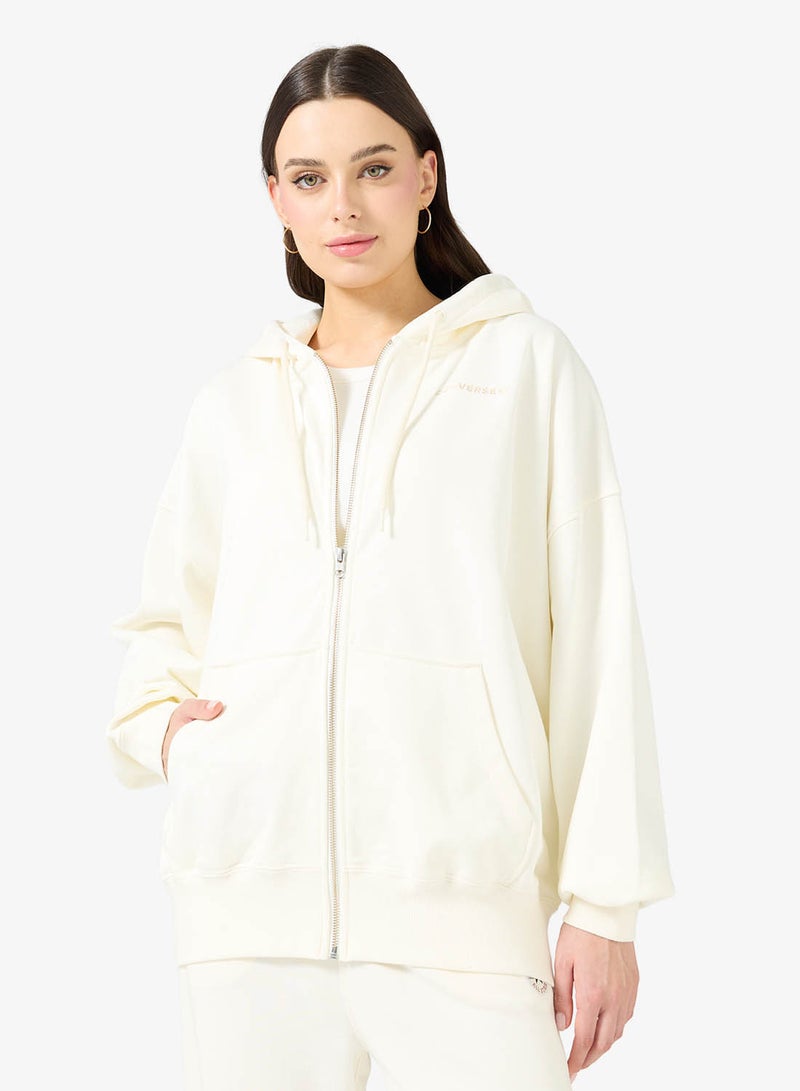 CONVERSE Oversized Full Zip Hoodie - Image 1