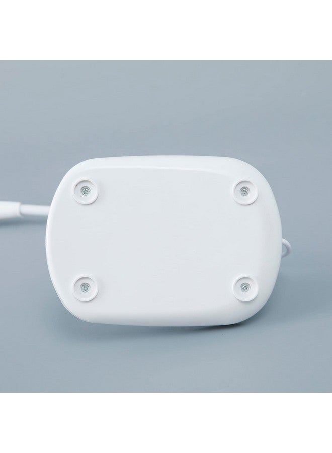 Kuber Industries Water Drop Base LED Table Lamp|USB Plug in Table Light|Non-Rechargeable|White - Image 3