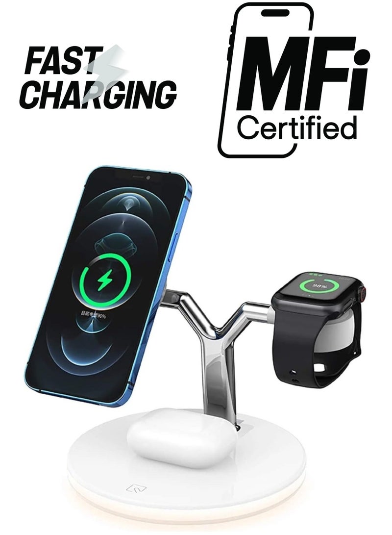 Professional Fast Wireless Charger for Apple iPhone/Android/Smartwatch and Air Pods  - Image 1