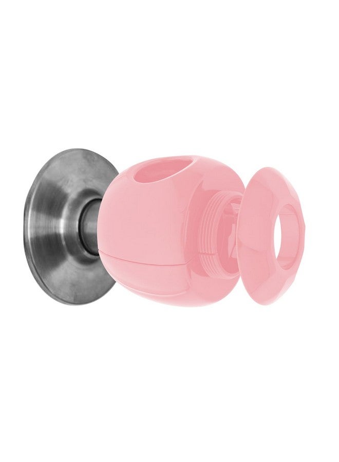Driddle Door Knob Safety Cover for Kids - 5 Pack - Baby Proof Door Knob Covers - Door Locks for Kids Safety Child Proof (Pink) - Image 5