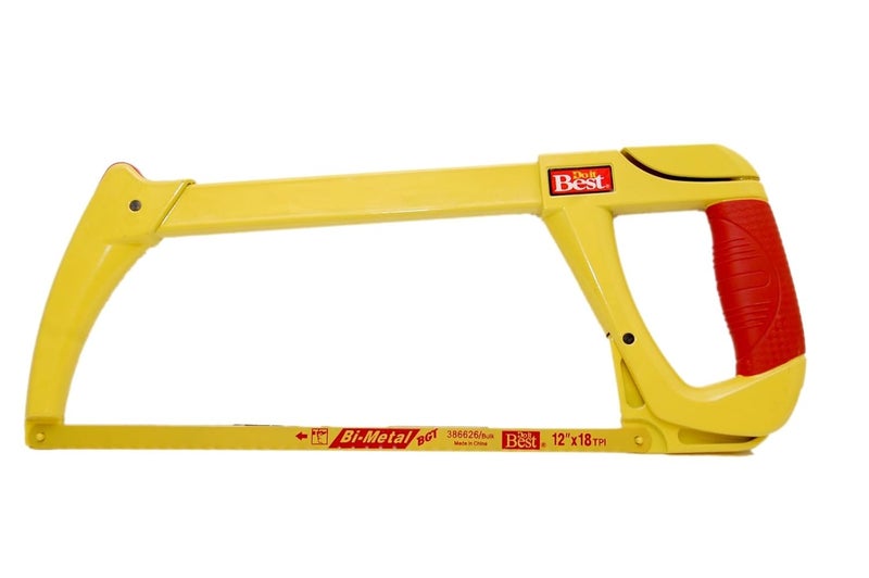 Do it Best 12Inch BiMetal HighTension Hacksaw Ultimate Cutting Tool for Professionals and DIY Enthusiasts - Image 1