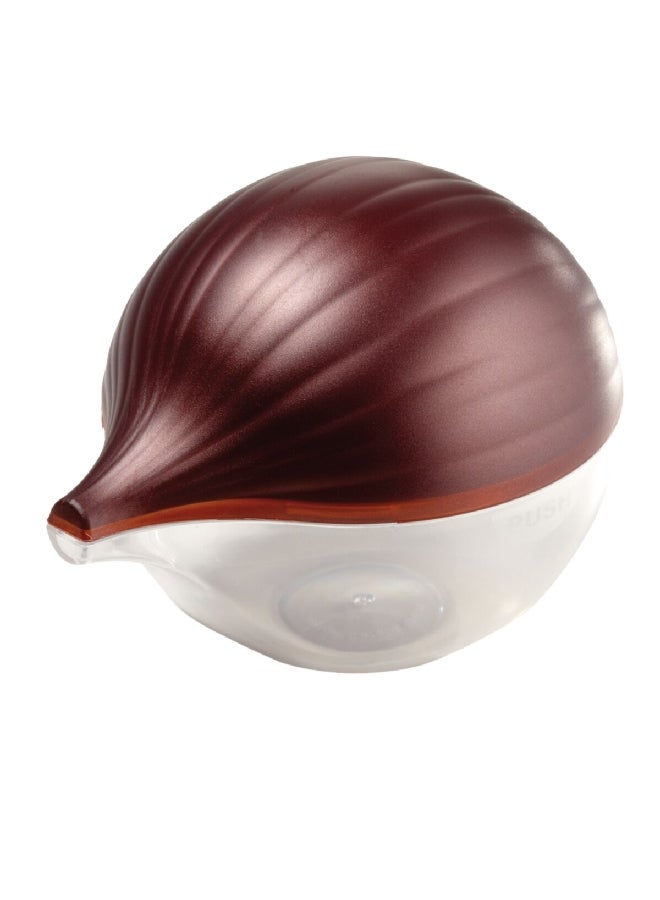 Snips Lightweight Dishwasher Safe BPA Free Durable Onion Keeper Dark Purple and Clear 12.5 x 10 x 10.5 cm 000181 - Image 3