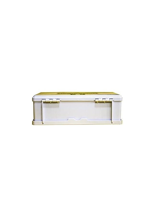 HERIOS - First Aid Kit ABS Heavy Duty Plastic With Wall Mounted Bracket Model- HFA004, Can Be Use for 15 To 20 People work space, For Car,Small Office,warehouse.First Aid Box - Image 1
