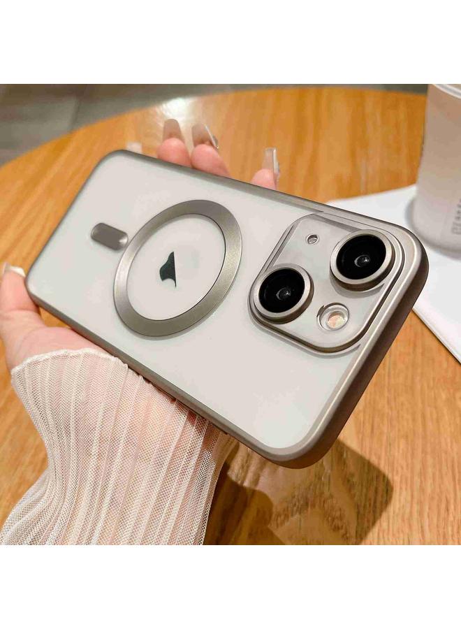 S-TOP Case For iPhone 14 Plus MagSafe Magnetic Frosted TPU Phone Case - Image 1