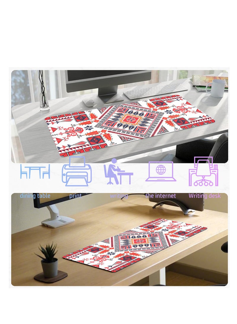 general Large Desk Mouse Pad, Waterproof Gaming Mouse Pad, 900 x 400 x 3mm, Gaming Mouse Pad, XXL Desk Pad, Non-Slip Desk Pad, XL Gaming Mouse Pad, Thick Rubber Desk Pad Mouse Pad for Gaming, Office and Hom - Image 3