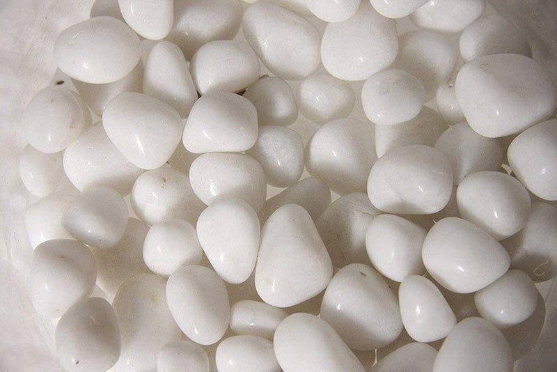 OhhSome 5Kg Glossy Stone Pebbles Pebbles for Plants Pots Multi Purpose Pack - Image 1