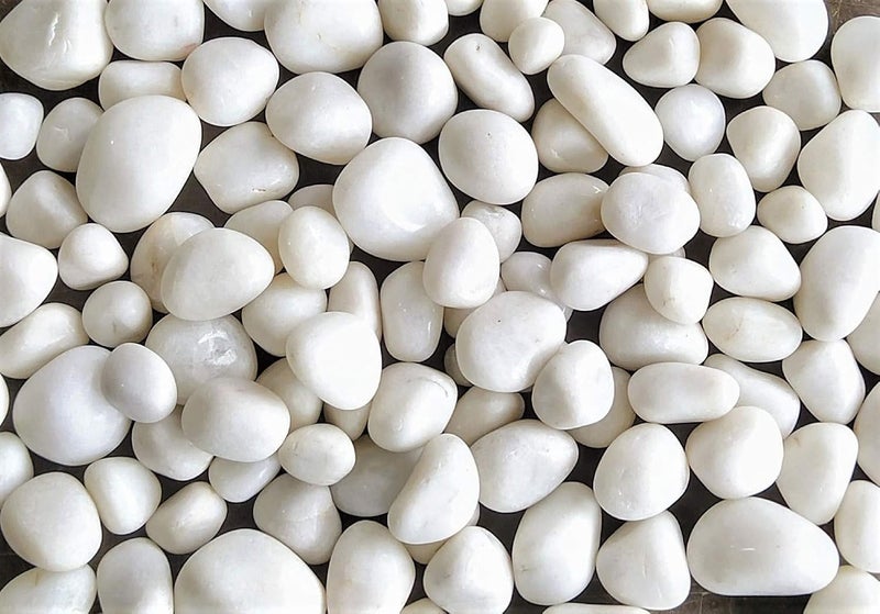 OhhSome 5Kg Glossy Stone Pebbles Pebbles for Plants Pots Multi Purpose Pack - Image 2