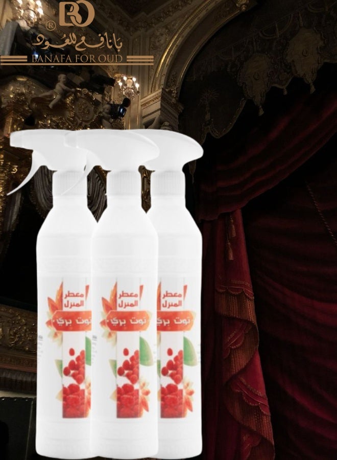 Banafa 3 Pieces Toot Bari Air Freshener 500ML - Image 1