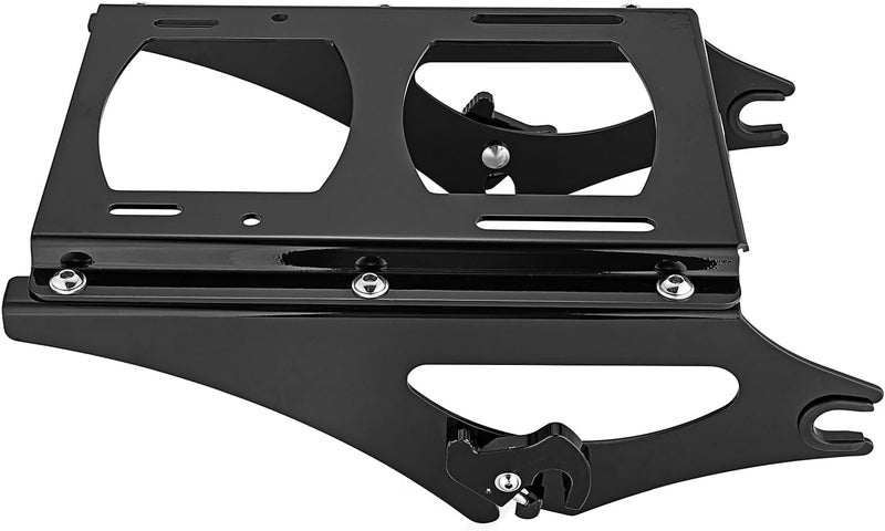 MoFun Detachable Tour Pack Mounting Rack Trunk Mount Compatible with Harley Touring Road King Electra Road Street Glide 2009-2013 - Image 4