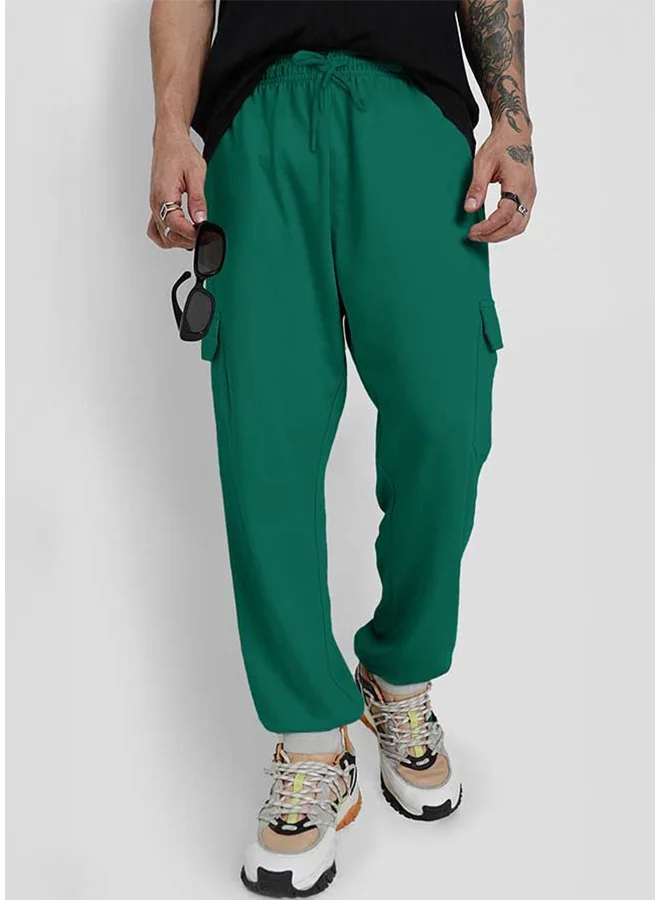 فيردو Veirdo Pure Cotton Mid Rise 5 Pocket Aventurine Joggers For Men