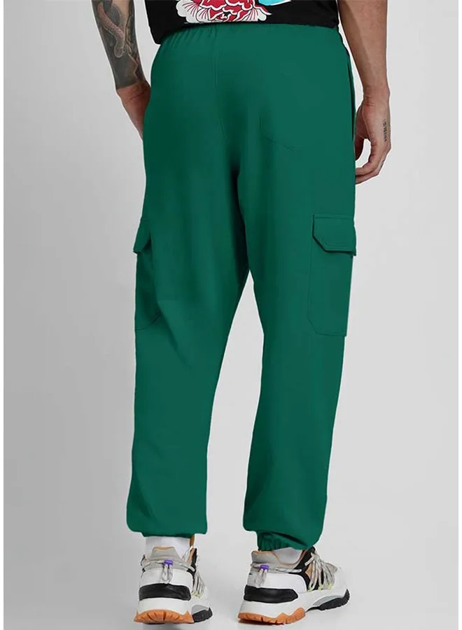 فيردو Veirdo Pure Cotton Mid Rise 5 Pocket Aventurine Joggers For Men